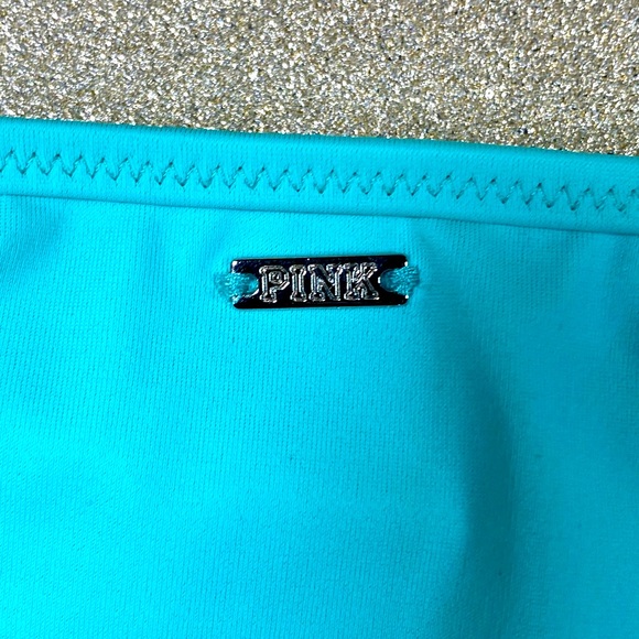 Victoria’s Secret PINK - teal tie-side bikini bottoms! - Picture 5 of 7